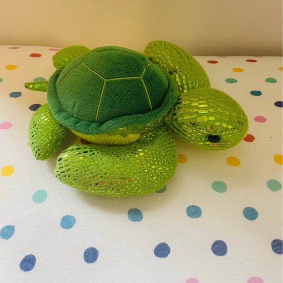 Wild Republic Hug EMS Sea Turtle Plush Toy - Picture 3 of 4